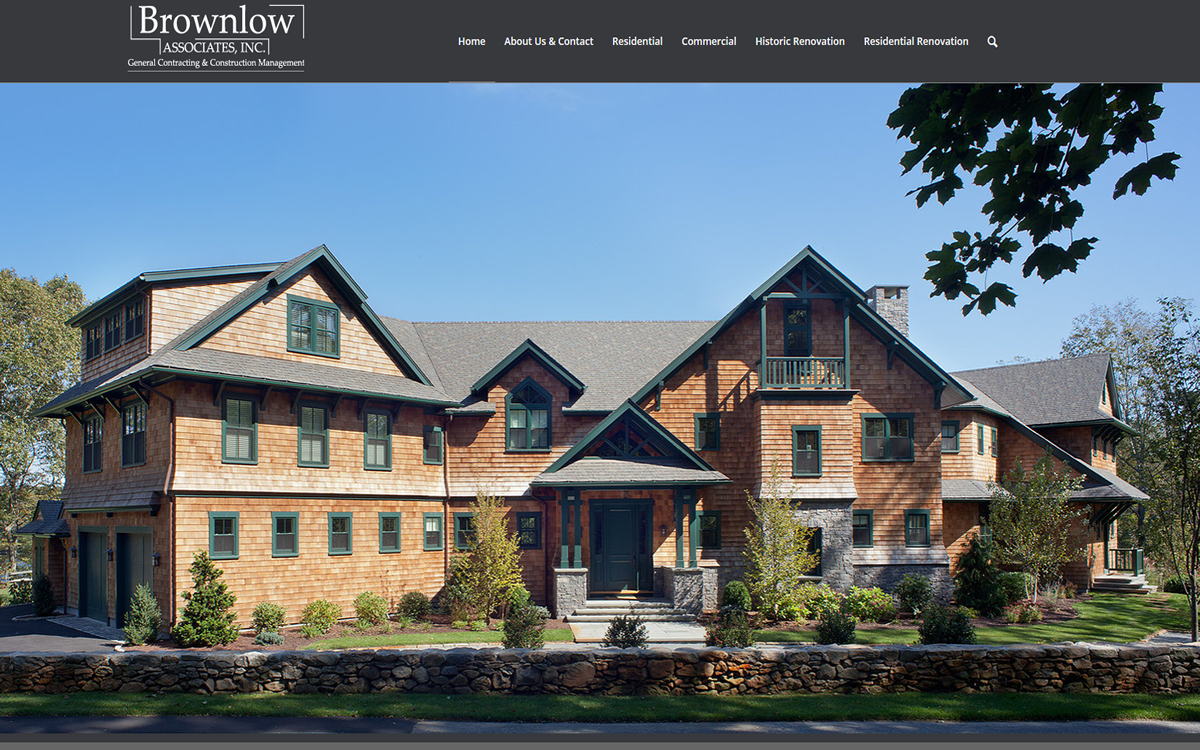 Building Contractor Portfolio Website NH